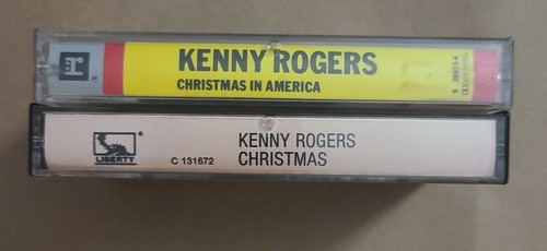 2 Kenny Rogers Christmas Cassettes - Christmas in America & Kenny Rogers Xmas - Picture 2 of 6