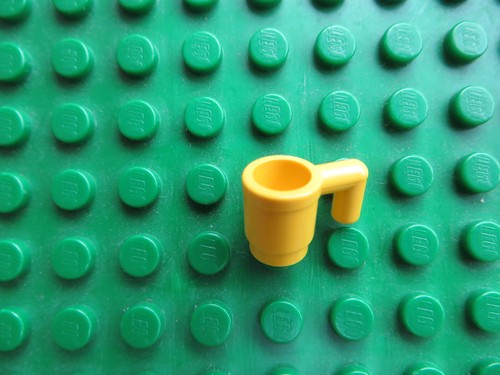 1 x Lego 3899 Cup Yellow Cup Fabuland 3681 3674 3682 5571 3798