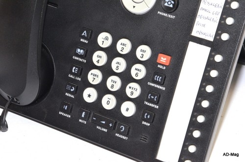 Pro Telefonstation / VoIP Telefon - AVAYA 1616 IP Phone 700450190 gebraucht - Bild 4 von 8