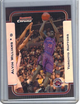 2003-04 Bowman Chrome Alvin Williams #89 Refractor Parallel #134/300 