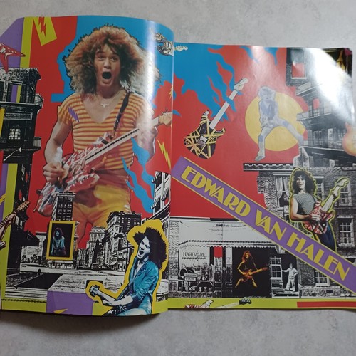 Van Halen Vintage 1981 RARE Fair Warning Tableture Book with Graphics Music - Bild 8 von 19