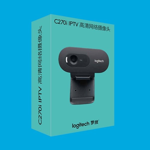 Logitech C270i IPTV HD Webcam Black - Zdjęcie 5 z 6