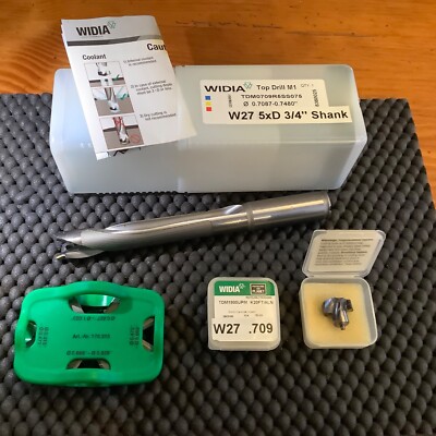 Business & industrial Metal Cutting Tools;WIDIA 3/4  TDM1 Replaceable Tip Drill.