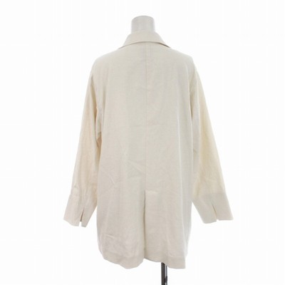 Amelie Vintage Ameri LITTLE LINEN OVER JACKET Tailored Slit Blend  