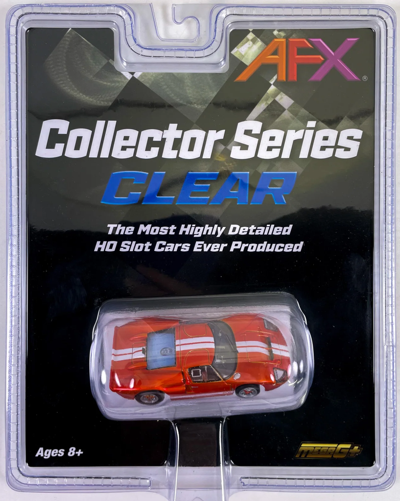 AFX Limited Edition Ford GT40 MKII Ontario Orange Metallic Mega G+ Slot Car