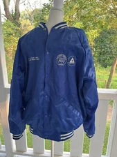 RARE VTG Cardinal USA Made Snap Jacket XL HB Fuller Company Grand Rapids, MI