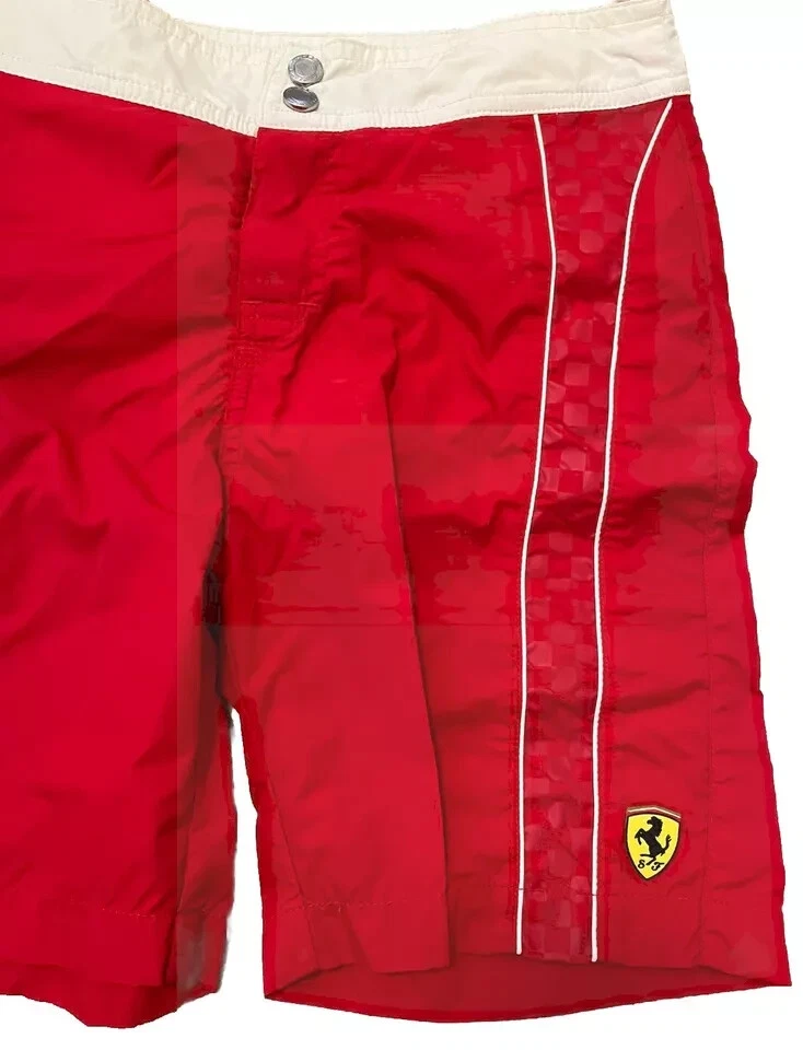 Ferrari Swim Shorts Red size 11/12 Y - Image 2 of 4