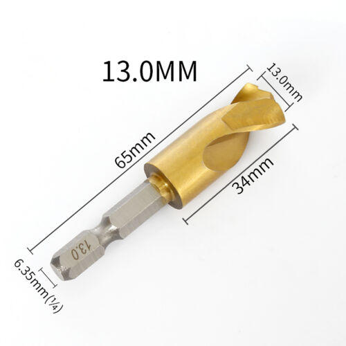 HSS Bohrer Satz mit Sechskantschaft 1/4 Metallbohrer Spiralbohrer 1.5mm Bis 13mm - Bild 38 von 38