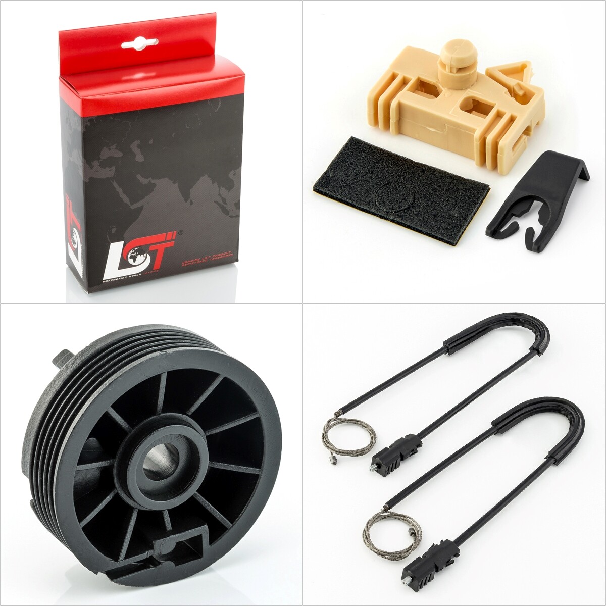 Window Lifter Repair Kit Set Front Right for RENAULT SCENIC 1 I MEGANE SCENIC