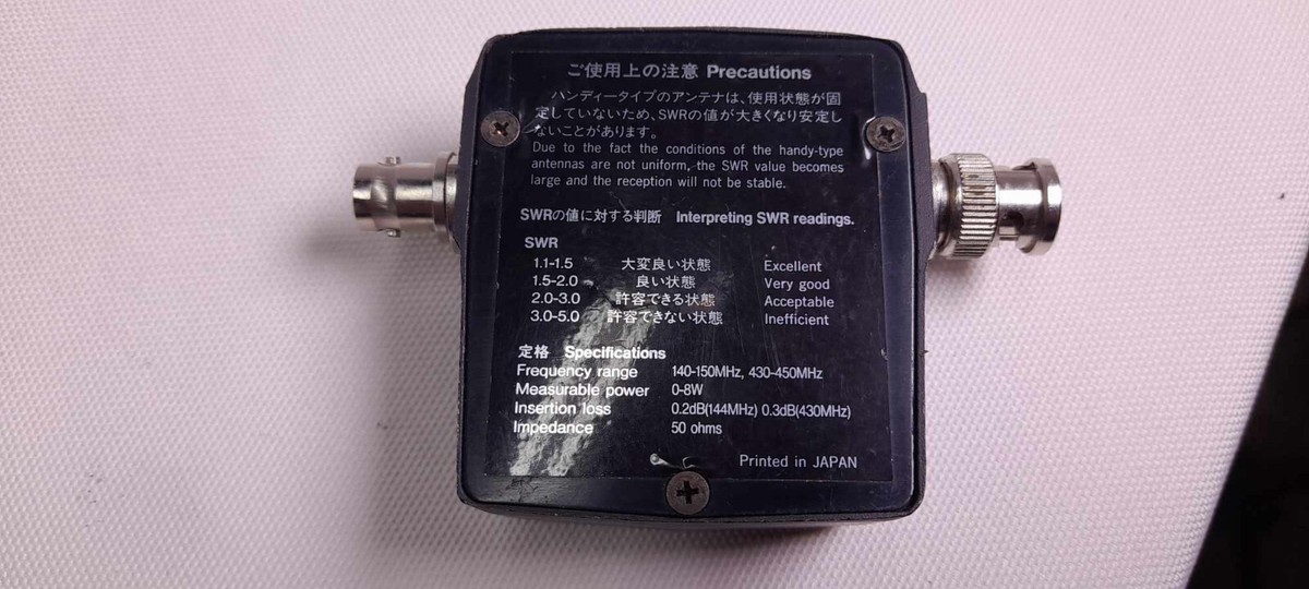 Revex SWR & Power Meter 144/430MHz W27 | eBay