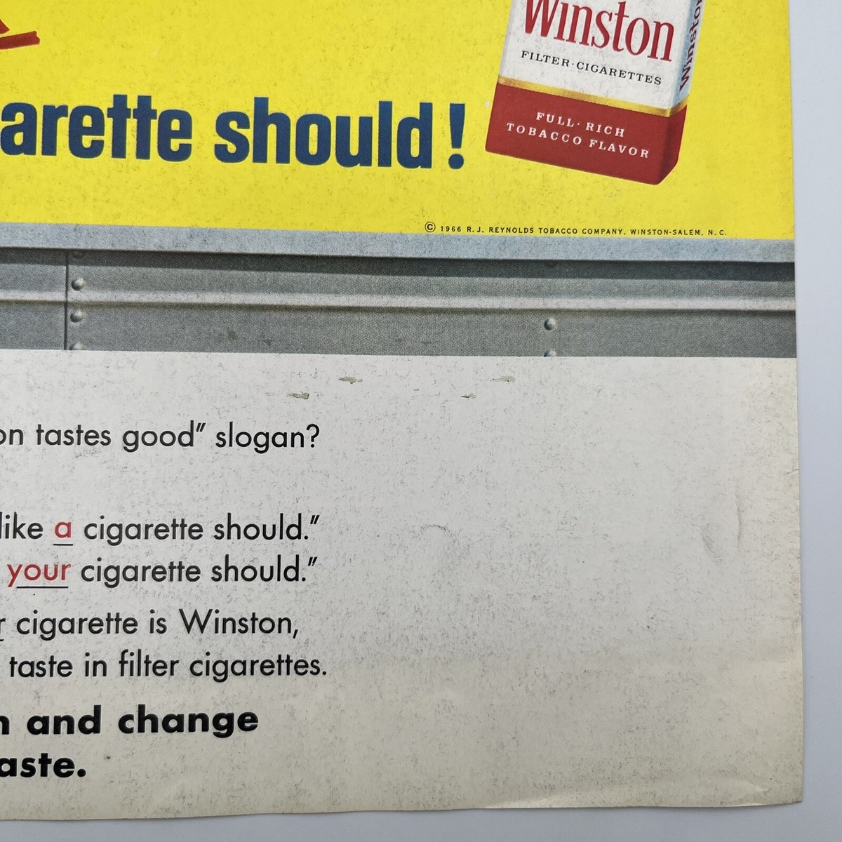 winston cigarettes slogan Winston Cigarettes 1966 Vintage Print Ad 10.25 winston cigarettes slogan Winston Cigarettes 1966 Vintage Print Ad 10.25