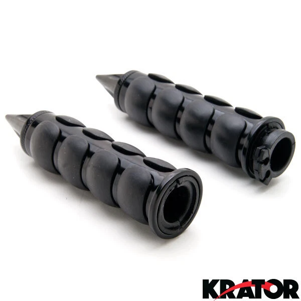 Par de empuñaduras de moto de 1" para Yamaha Virago XV 250 500 535 700 750 920 1100 Foto 2 de 4