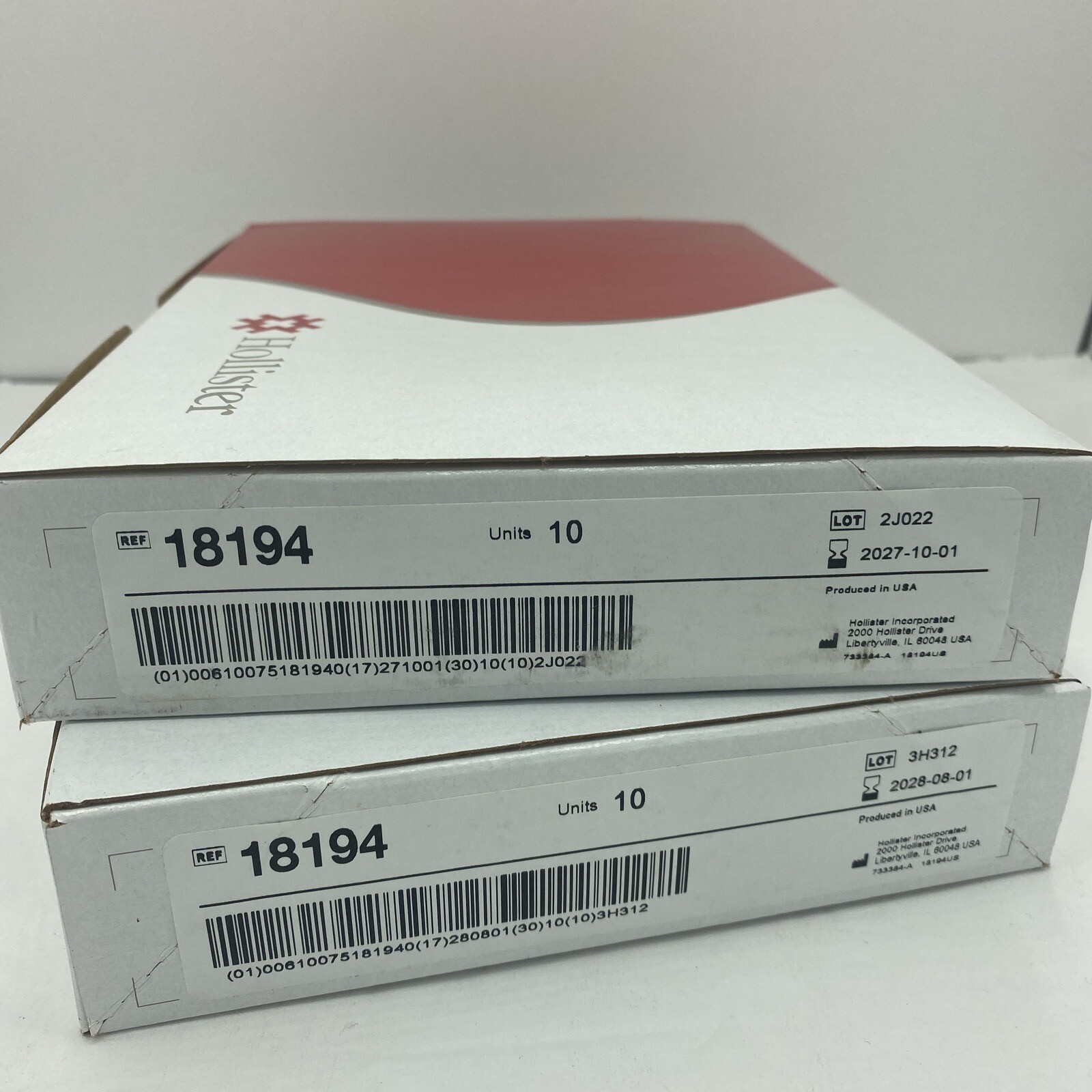 20 Hollister 18194 New Image 2Piece Drainable Ostomy Pouches 23/4