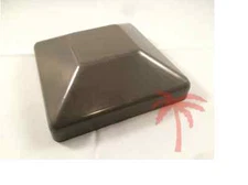 Fence Post caps 4X4(3 5/8") wolmanized pressure treated Burnished Bronze Color