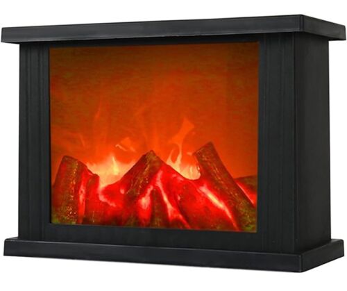 LED Decorative Fireplace Light Flame Simulated Lantern Effect Christmas Decor
