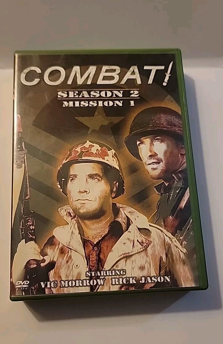 COMBAT! Season 2: Mission 1 (4-DVD Set) Vic Morrow Mint