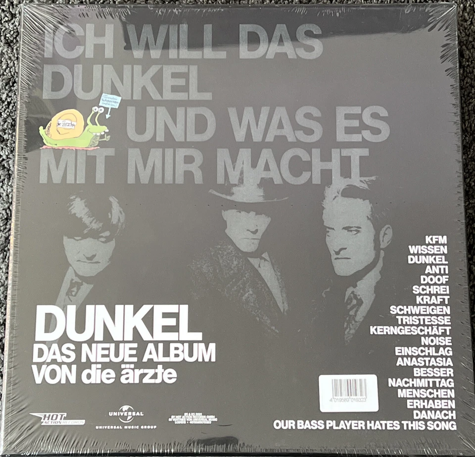Die Ärzte DUNKEL (Vinyl, LP, 2021) Doppelvinyl Im Schuber Mit Girlande - Bild 2 von 3