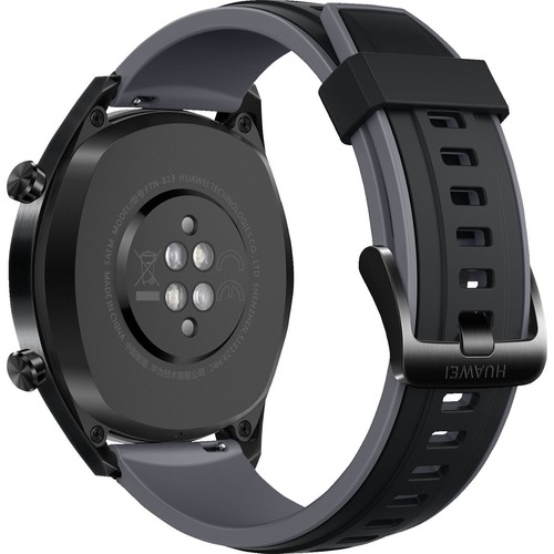 Huawei Watch GT 46mm FTN-B19 schw. Edelstahlgehäuse mit schw. Armband OVP - Bild 5 von 5