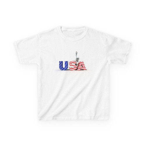 Patriotic Kids Tee, USA T-Shirt, Childrens Independence Day Shirt, 4th of July - Picture 2 of 93