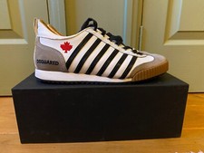 Dsquared Shoes / Trainers Sz 43 (9) Red / Black / White Superb Condition / Boxed