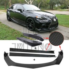 For Lexus Is300 Carbon Fiber Frontrear Bumper Lip Spoiler Splitter Side Skirt