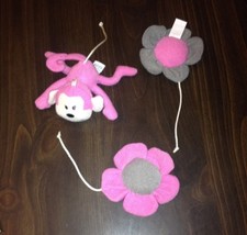 PLUSH TOYS for MOBILE - Monkey  Flowers