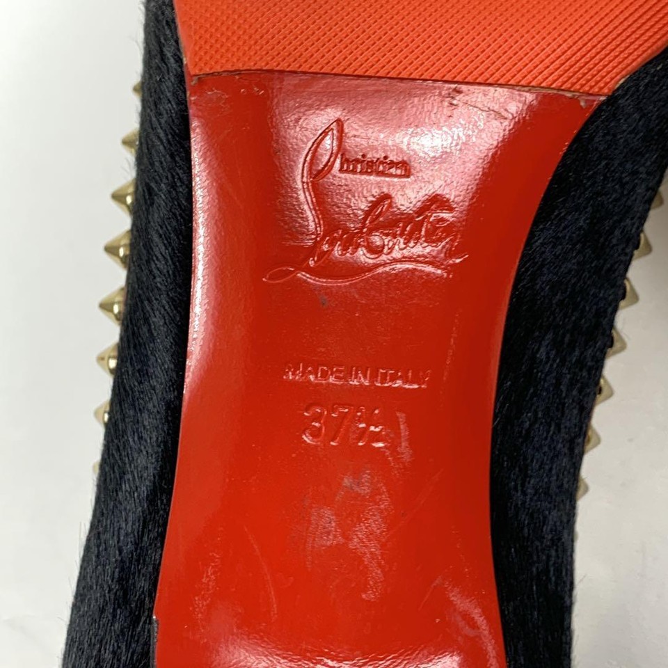 Christian Louboutin Pumps High Heels Red Sole Women's Size EU39 US 7.5