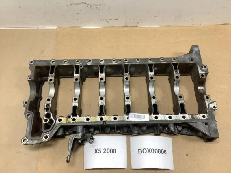 2008 BMW X5 MOTOR CILINDRO BLOCO INFERIOR VIRABREQUIM CAIXA SUPORTE FABRICANTE DE EQUIPAMENTO ORIGINAL+ - Imagem 4 de 4