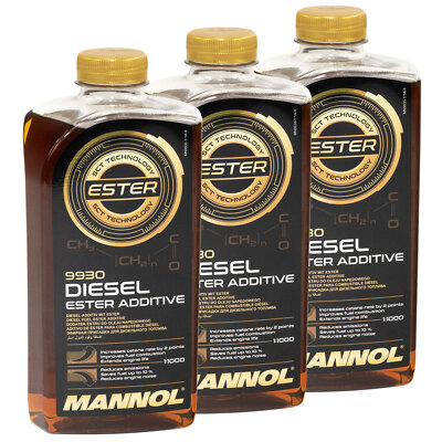 MANNOL Diesel Ester 3 Liter Additive Verschleißschutz Reiniger Dieseladditiv