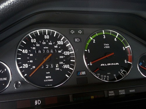For Bmw E30 M3 1982-1994 Polished Aluminum Trim Rings for Instrument Cluster x4 - Picture 6 of 13