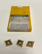 KENNAMETAL CNMP4305 TURNING KC730 INSERTS...(5) INSERTS HARD TO FIND AS SHOWN.