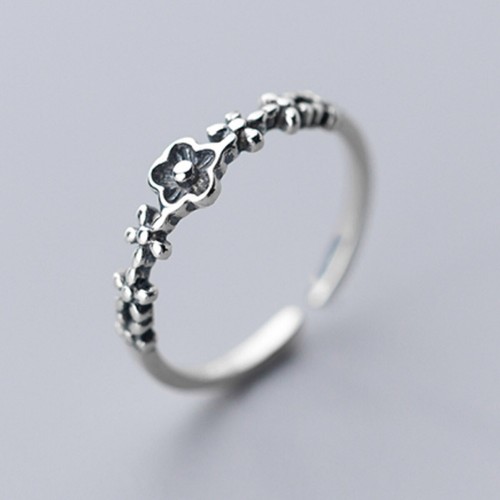 Genuine Sterling Silver Heart Star Solid Band Lady Girls Stacking Cuff Midi Ring - Picture 57 of 106