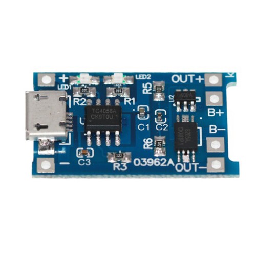 10Pcs USB 5V 1A 18650 TP4056 Lithium Battery Charger Module Charging Board - Picture 6 of 6