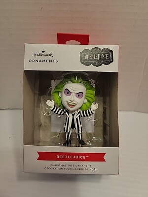 2024 WARNER BROS. BEETLEJUICE LIMITED EDITION COLLECTIBLE CHRISTMAS ORNAMENT
