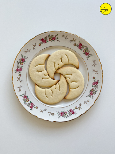 Celestial Sun and Moon Cookie Cutter - astronomy stargazing baby shower cosmic - Picture 3 of 8