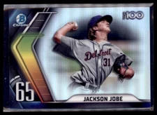 2022 Bowman Top 100 Jackson Jobe Detroit Tigers #BTP-65
