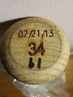 Courtney Hawkins MLB Signed Autograph Game Used Baseball Bat #13 pick — photo 5