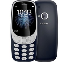 Nokia 3310 Basic Mobile Phone Unlocked New Handset Simfree Dual Sim Cell / UK