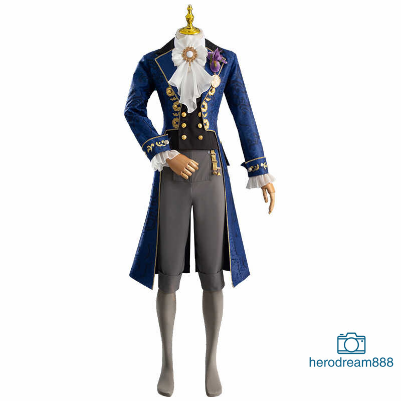 Identity V Hermit Alva Lorenz Cosplay Costumes Men Coat Pants