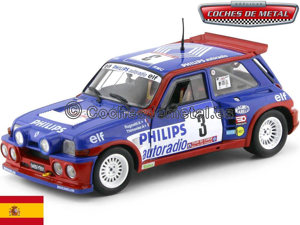 1985 Renault R5 Maxi Turbo Tour de Corse 1 18 Solido 1850027 1985 Renault R5 Maxi Turbo Tour de Corse 1 18 Solido 1850027