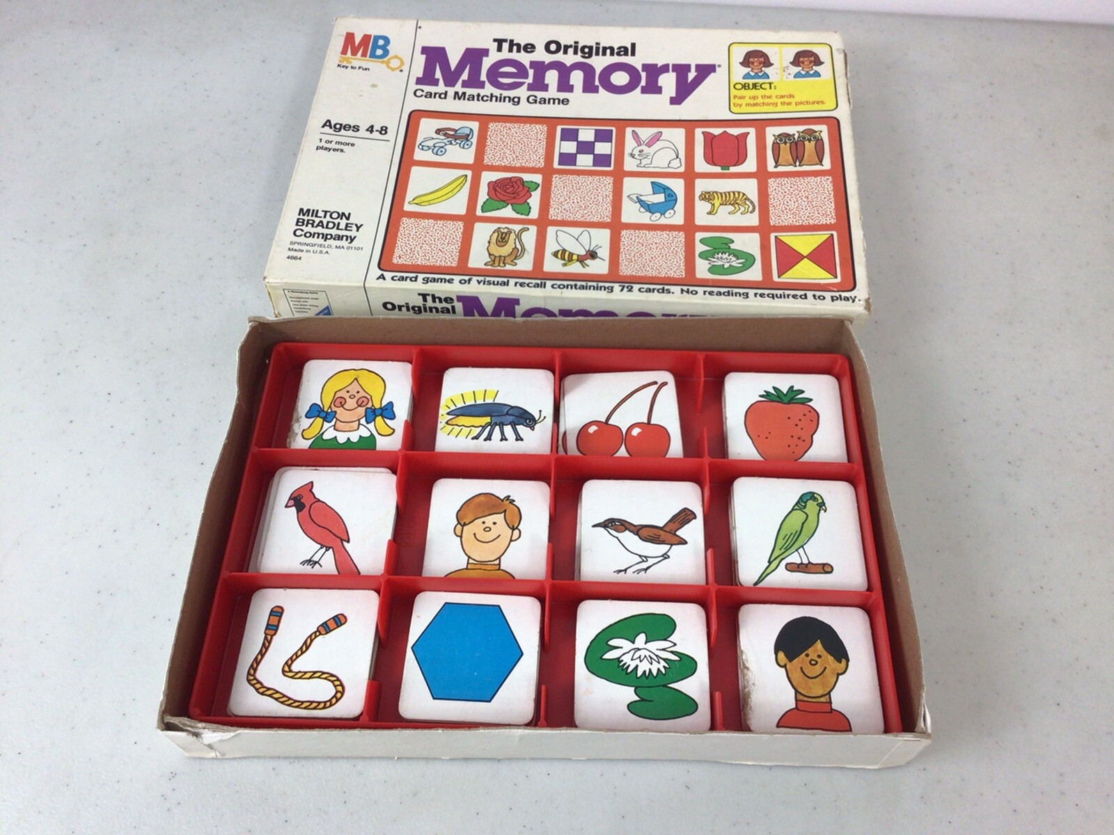 VINTAGE Memory Game Cool Matching Pairs | eBay