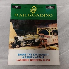 O Gauge Railroading Magazine June 1986 Run 87 O Scale