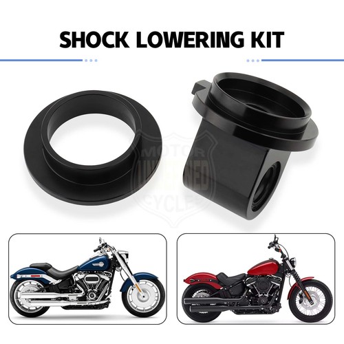 For Harley M8 Softail Models Shock Lowering Kit Without Remote Pre-load Adjuster - Picture 6 of 10