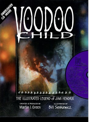 Voodoo Child : The Illustrated Legend of Jimi Hendrix by Martin I. Green (1995,