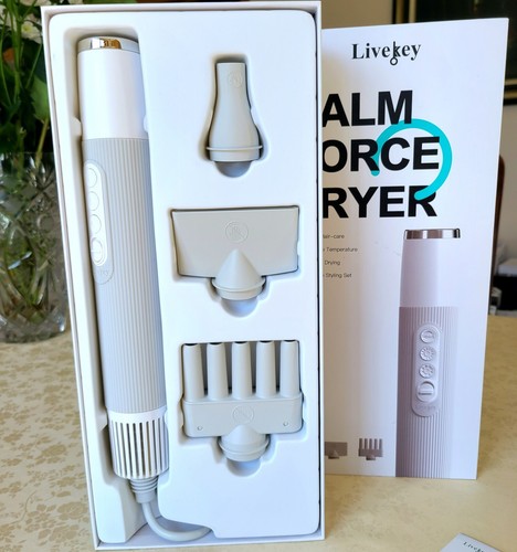 LIVEKEY Asciugatrice Palm Force, Asciugatrice Portatile Professionale per Cani Animali Domestici - Foto 8 di 15