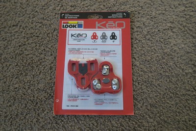 1 Pair Look Keo Cleats Color Red Ref. P0151 089 Old Stock for sale 