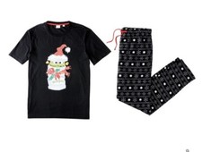 Sz L Men  s Sesame Street Elmo Humburg Sleep Lounge Pajama Set Christmas gift