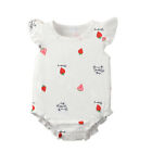 Heez Baby Toddler Infant Girls Sleeveless Floral Printed Bodysuit Romper Clothes