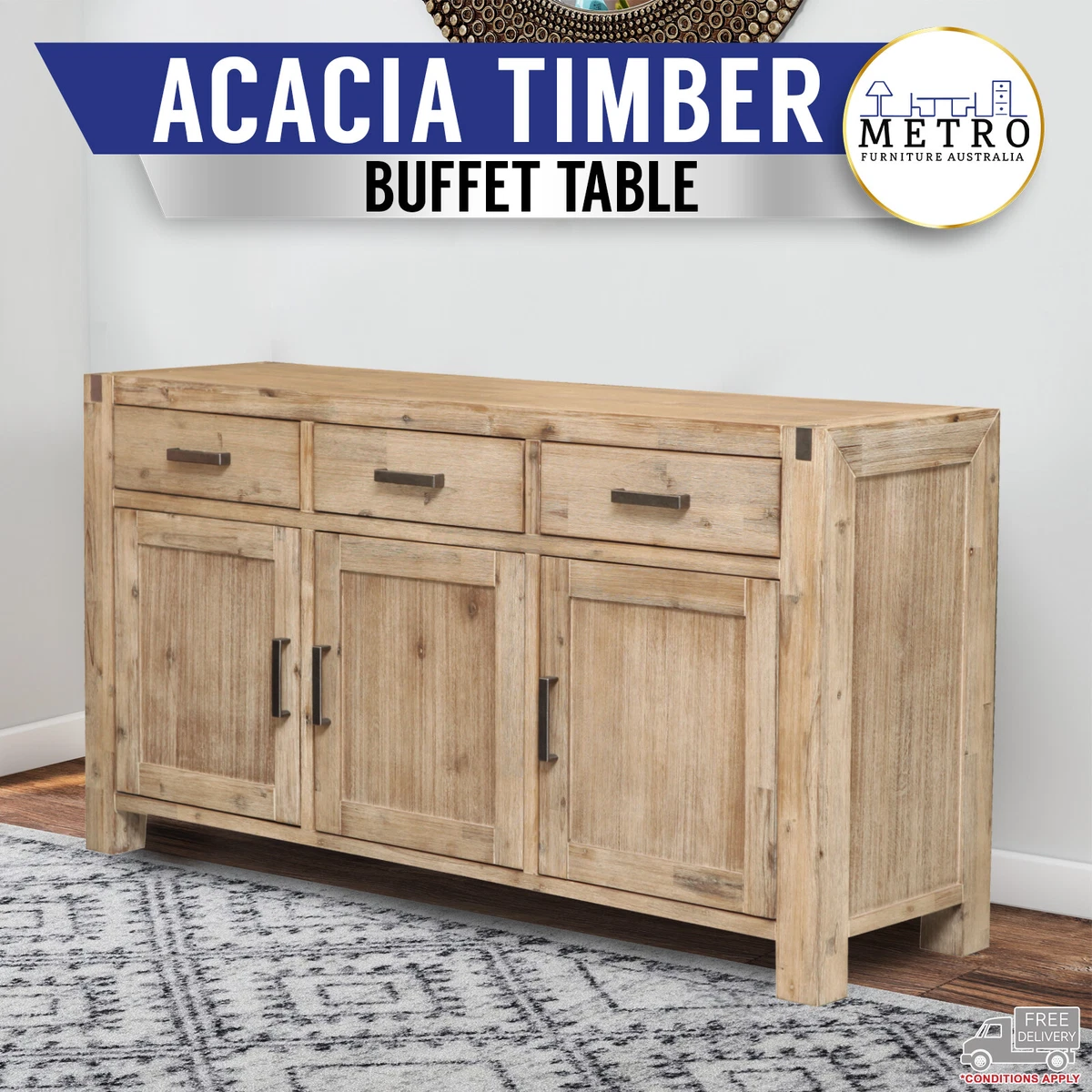 Timber sideboard sale