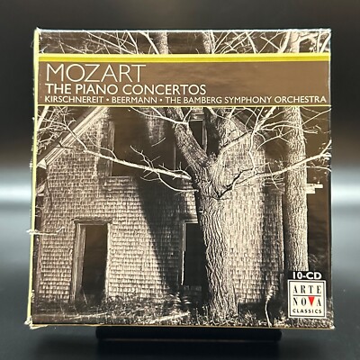 Mozart PIANO CONCERTOS Kirschnereit Beermann [Arte Nova 10 CD Box Set] CDs NM